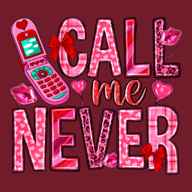 Call Me Never Valentine's Day Zipper Hoodie by HowdyJamesFarm | Teevron