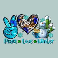 Peace Love Winter Ado Heavy Core Tee | Teevron