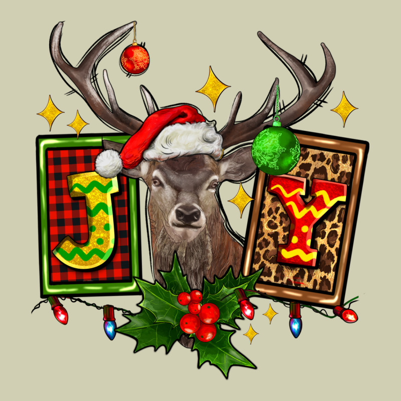 Joy With Reindeer Ado Heavy Core Tee by AdoDesignShop | Teevron