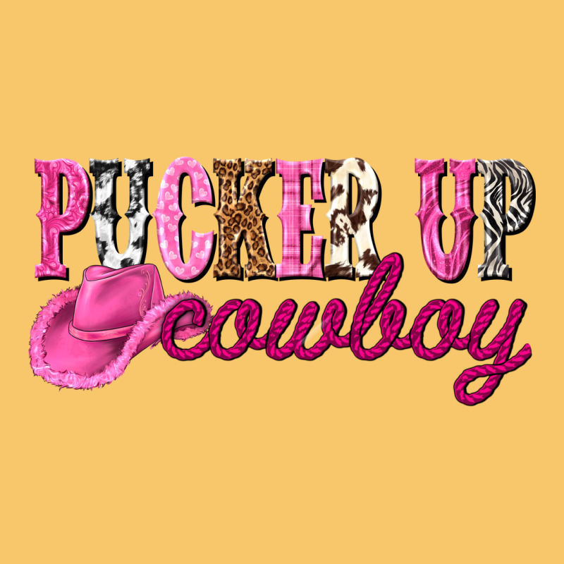 Pucker Up Cowboy Vintage Hoodie by NancyCooperArtShop | Teevron