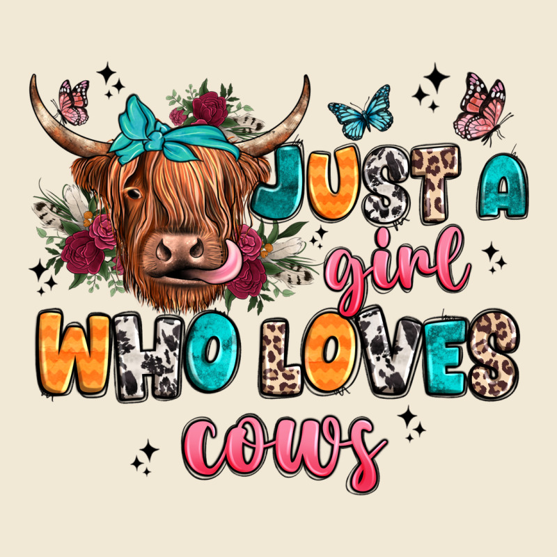 Just A Girl Who Loves Cows Premium Tee by JahusDesignShop | Teevron