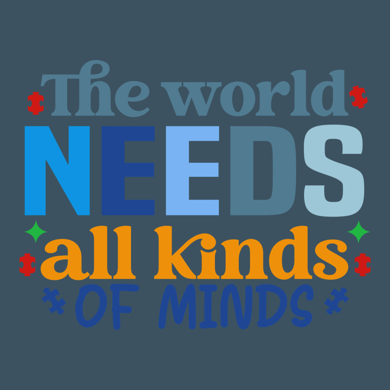 The World Needs All Kinds Of Minds Urban Hoodie by CowhideDigitalArt | Teevron