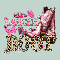Give Cancer The Boot Cancer Awareness Zipper Hoodie | Teevron