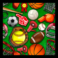 Physical Education Class Seamless Pattern Ladies Tee | Teevron