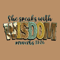 She Speaks With Wisdom Proverbs 31 26 Vintage Hoodie | Teevron
