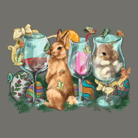 Easter Day Wine Glasses Bunny Premium Hoodie | Teevron