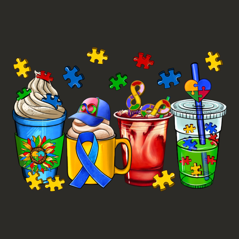 Autism Coffee Cup Heavy Core Tee by AdoDesignShop | Teevron