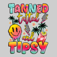 Tanned Tattled And Tipsy Premium Tee | Teevron