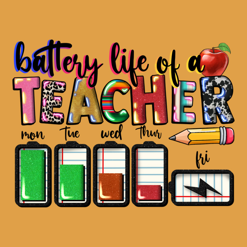 Battery Life Of Teacher Premium Hoodie by CowGirlArtShop | Teevron