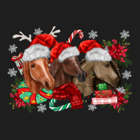 Christmas Horses Classic Tee | Teevron