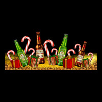 Beer Bottles For Christmas Ladies Tee | Teevron