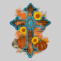 Thanksgiving Cross Pumpkin Sunflower Premium Tee | Teevron