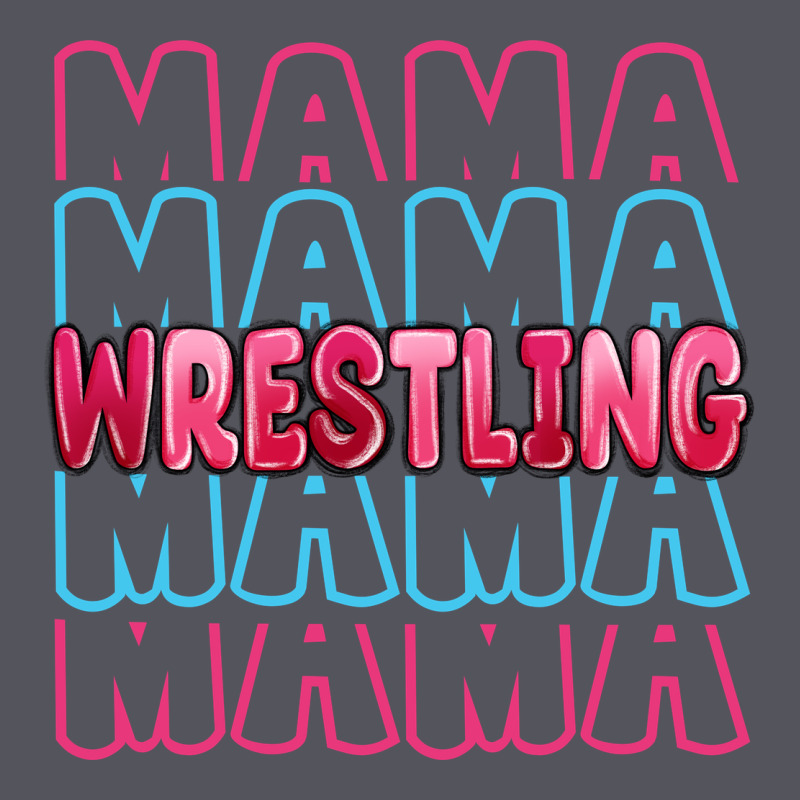 Wrestling Mama Vintage Hoodie by MaliasSmallBusiness | Teevron