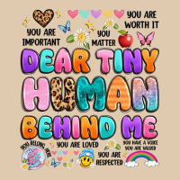 Dear Tiny Human Behind Me Heavyweight Sweatshirt | Teevron