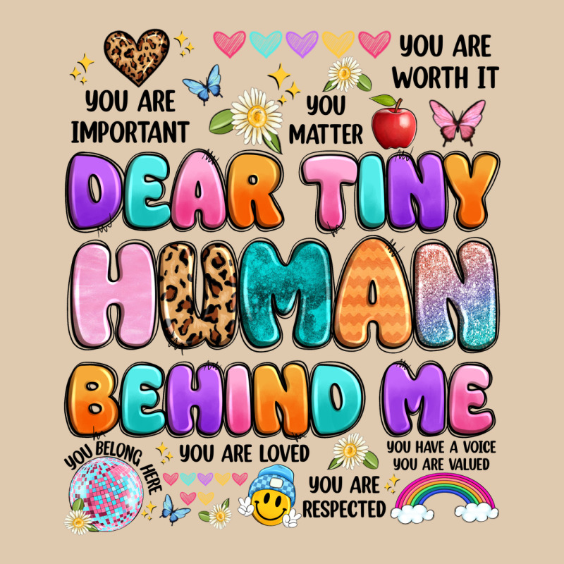 Dear Tiny Human Behind Me Heavyweight Sweatshirt by Artiststas | Teevron