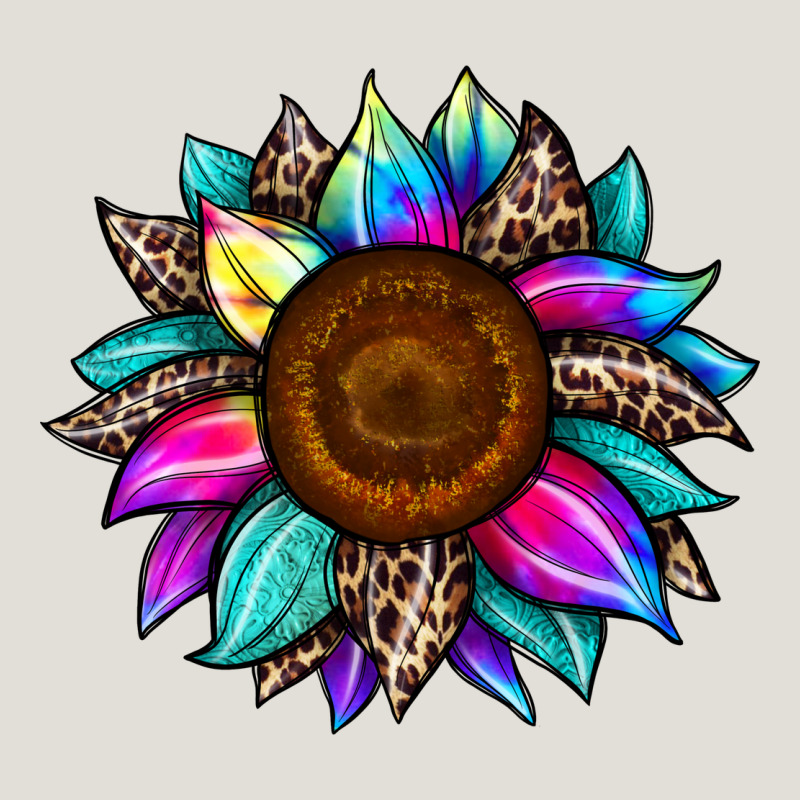 Sunflower Tie Dye Heavy Core Tee by JahusDesignShop | Teevron