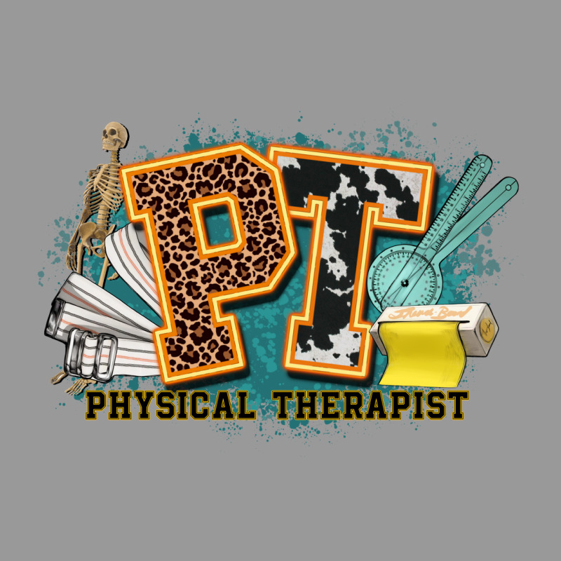 Pt Physical Therapist Western Vintage Hoodie by NancyCooperArtShop | Teevron