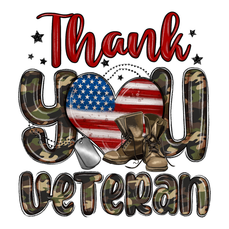 Thank You Veteran Classic Tee by MaliasSmallBusiness | Teevron