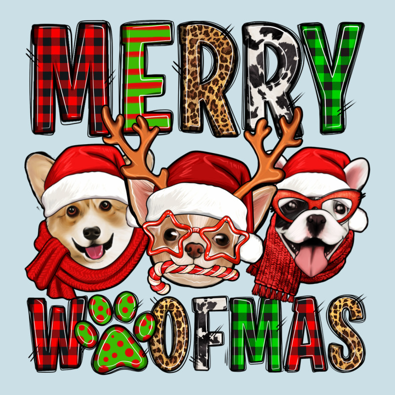 Merry Woofmas Dogs Ladies Tee by Jasminsmagicworld | Teevron
