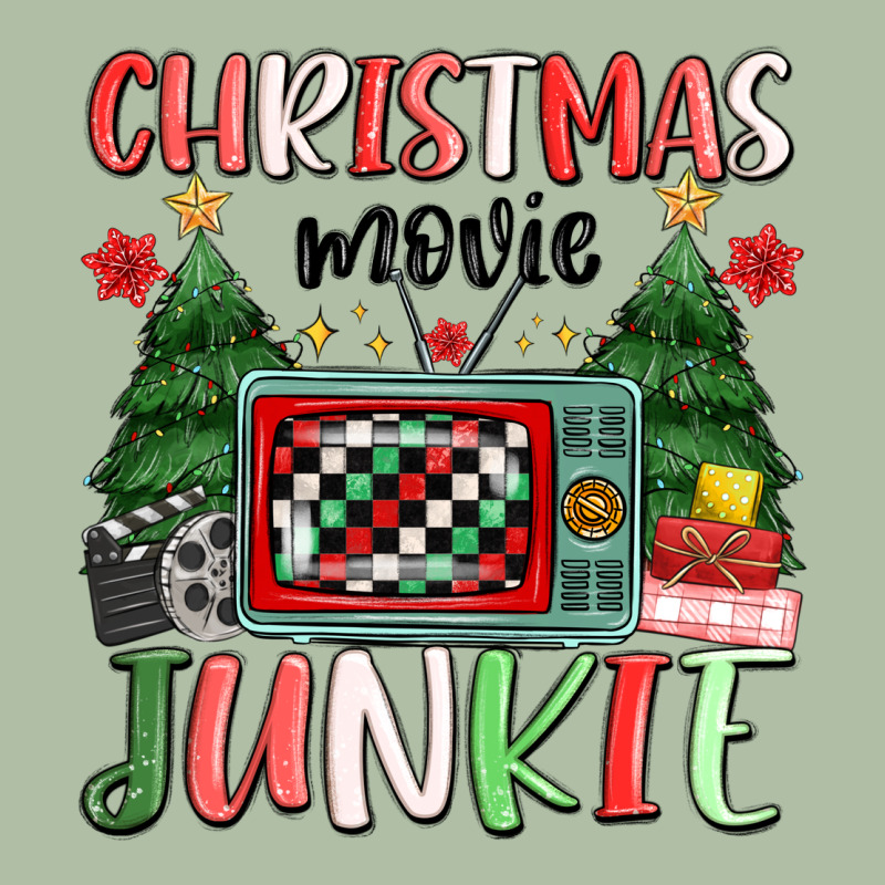 Christmas Movie Junkie Urban Heavy Tee by MaliasSmallBusiness | Teevron