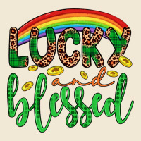 Western St. Patrick's Rainbow Lucky And Blessed Premium Tee | Teevron