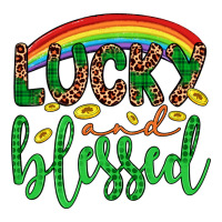 Western St. Patrick's Rainbow Lucky And Blessed | Teevron