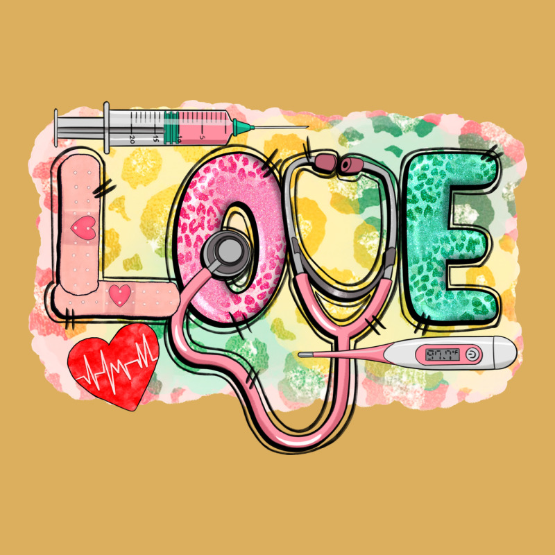 Love Nursing Leopard Premium Hoodie by CowGirlArtShop | Teevron