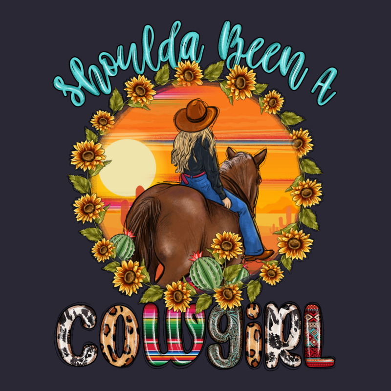 Shoulda Been A Cowgirl Vintage Tee by MaliasSmallBusiness | Teevron