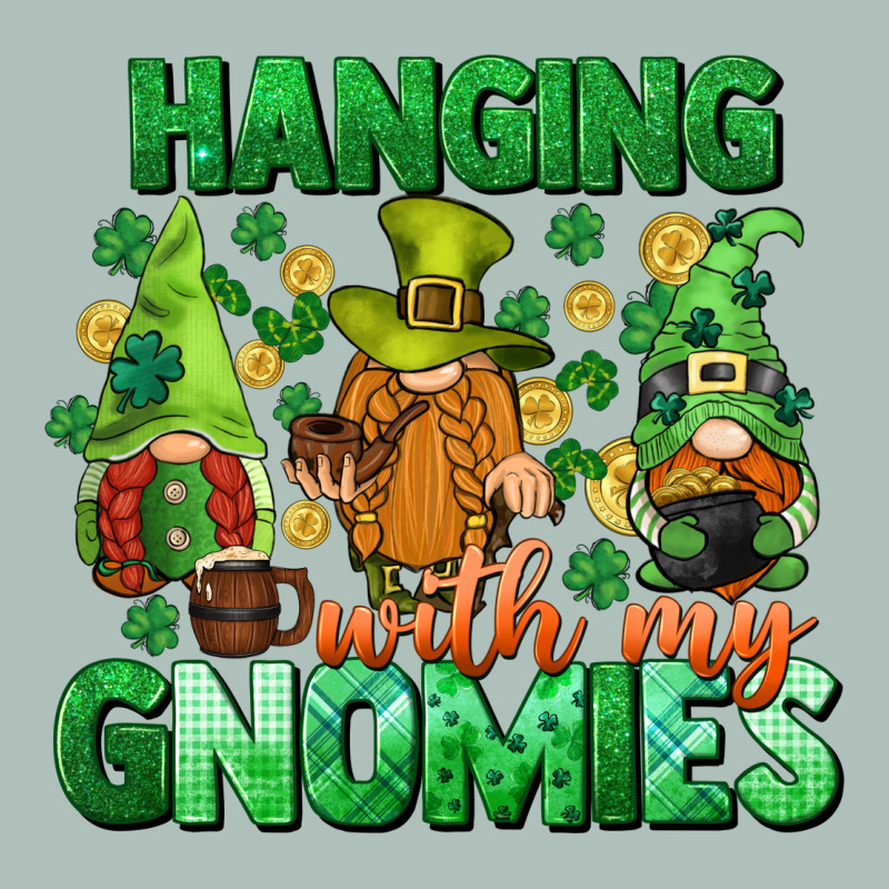 St. Patrick's Day Gnomes Heavyweight Hoodie by CowGirlArtShop | Teevron