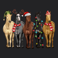 Horses With Christmas Vintage Tee | Teevron
