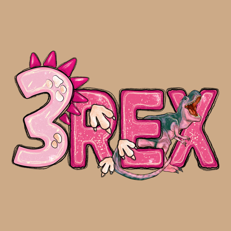 Pink Three Rex Vintage Hoodie by MaliasSmallBusiness | Teevron