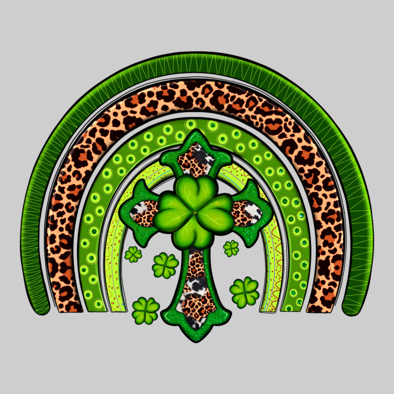 Western Shamrock Cross Rainbow Premium Tee by Artiststas | Teevron