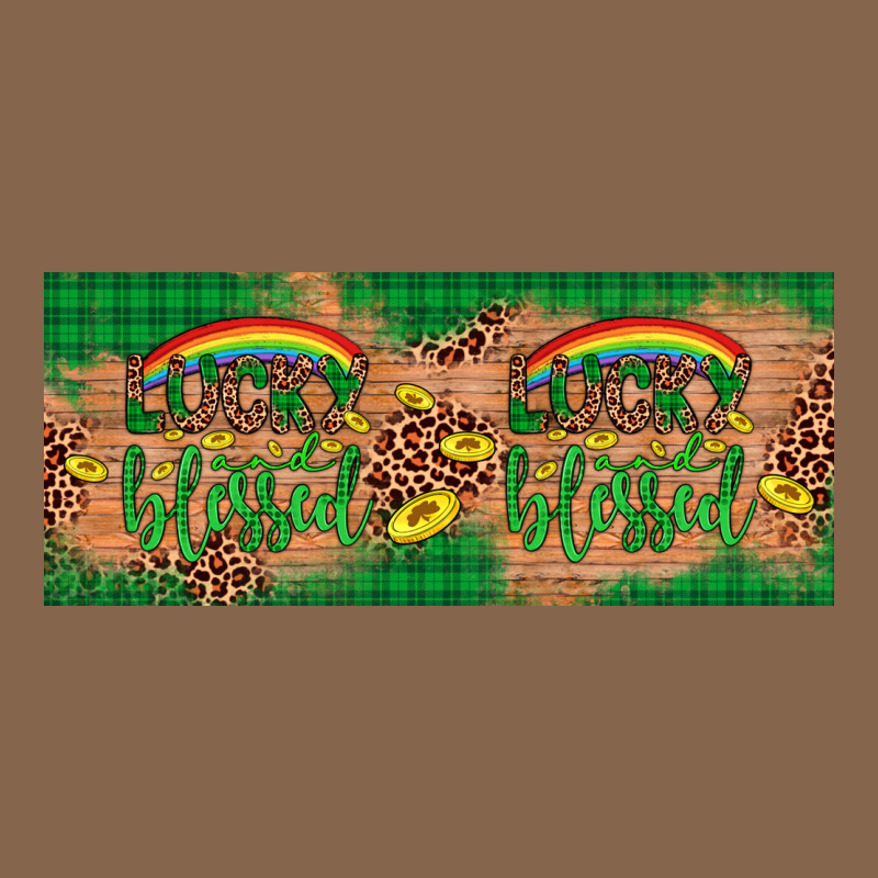 St. Patrick's Day Western  Lucky And Blessed Premium Tee by Artiststas | Teevron