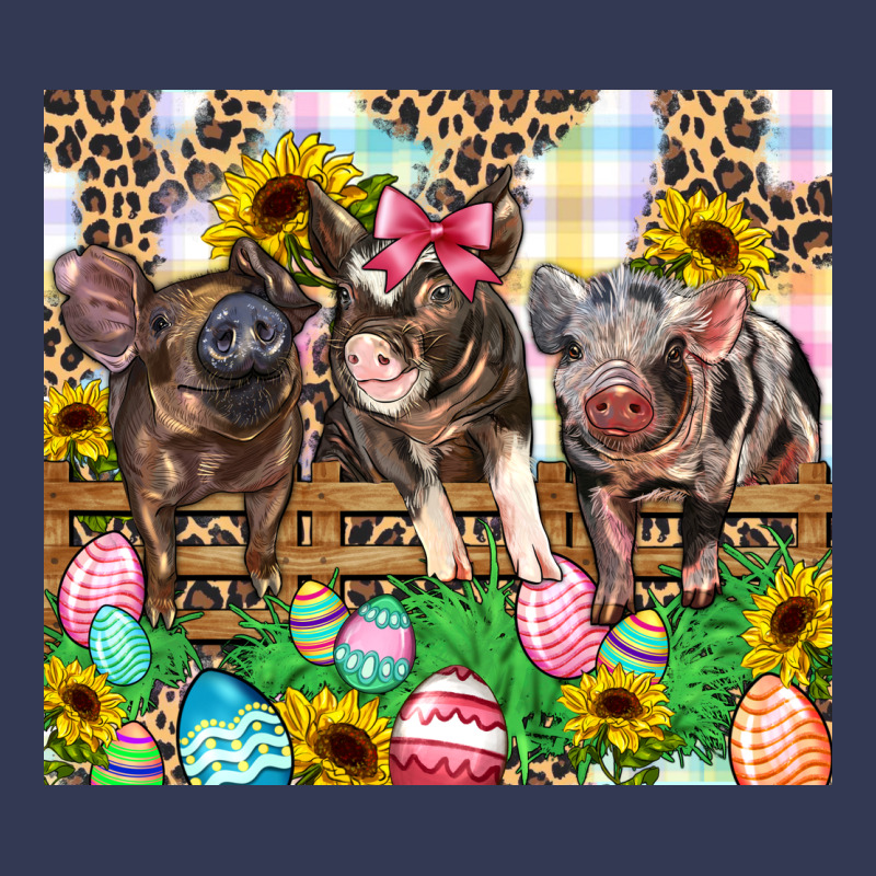 Easter Farm Animals Happy Easter Day Heavyweight Hoodie by CowGirlArtShop | Teevron