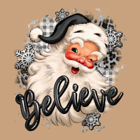 Believe Buffalo Plaid White Christmas Santa Claus Vintage Tee | Teevron