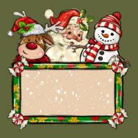 Santa Reindeer Snowman Preview And Costom Name Classic Tee | Teevron
