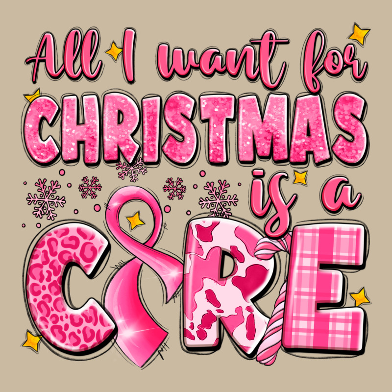 All I Want For Christmas Is A Cure Breast Cancer Long Sleeve Tee by LillyAllenDesigns | Teevron