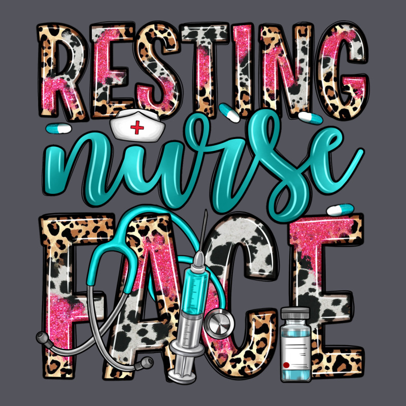 Resting Nurse Face Vintage Hoodie by NancyCooperArtShop | Teevron