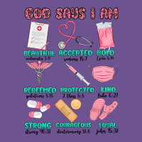 God Says I Am Nurse Vintage Tee | Teevron