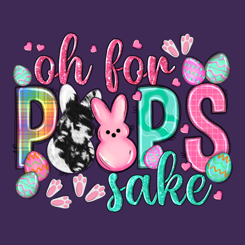 Oh For Peeps Sake Cowhide Easter Day Premium Hoodie by HowdyJamesFarm | Teevron