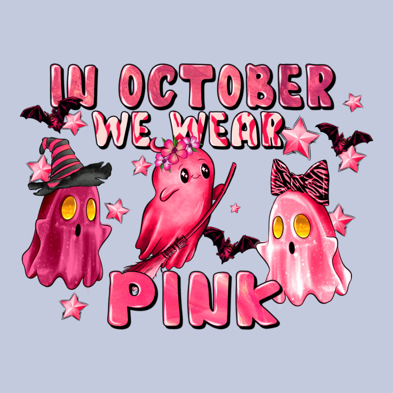 In October We Wear Pink Long Sleeve Tee by LillyAllenDesigns | Teevron