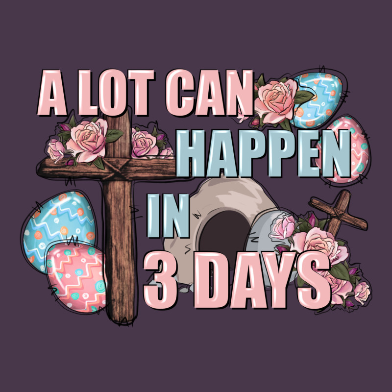 Easter Day A Lot Can Happen In 3 Days Heavyweight Hoodie by CowGirlArtShop | Teevron