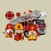 Fire Truck Gnomes Heavy Core Tee | Teevron