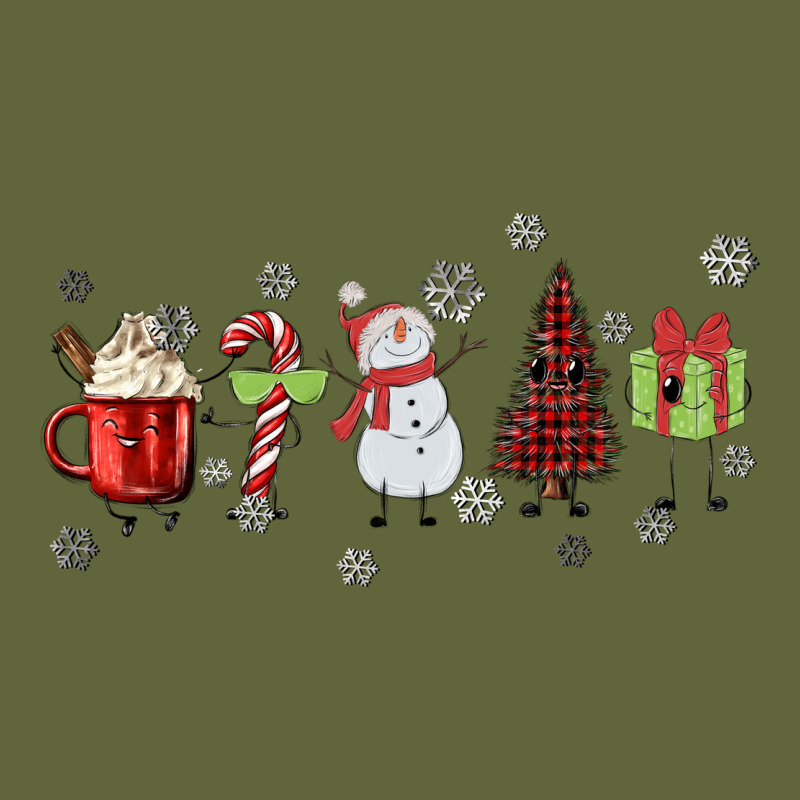 Cartoon Christmas Characters Classic Tee by MaliasSmallBusiness | Teevron
