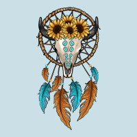 Dreamer Catcher Bull Skull Ladies Tee | Teevron