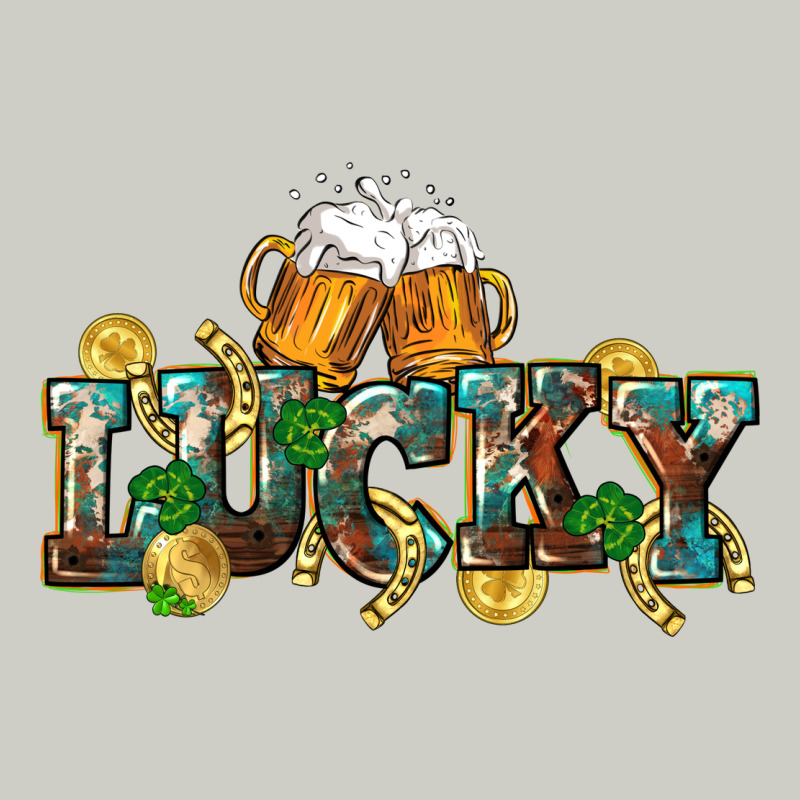 Lucky Beers St. Patrick's Day Heavyweight Hoodie by CowGirlArtShop | Teevron