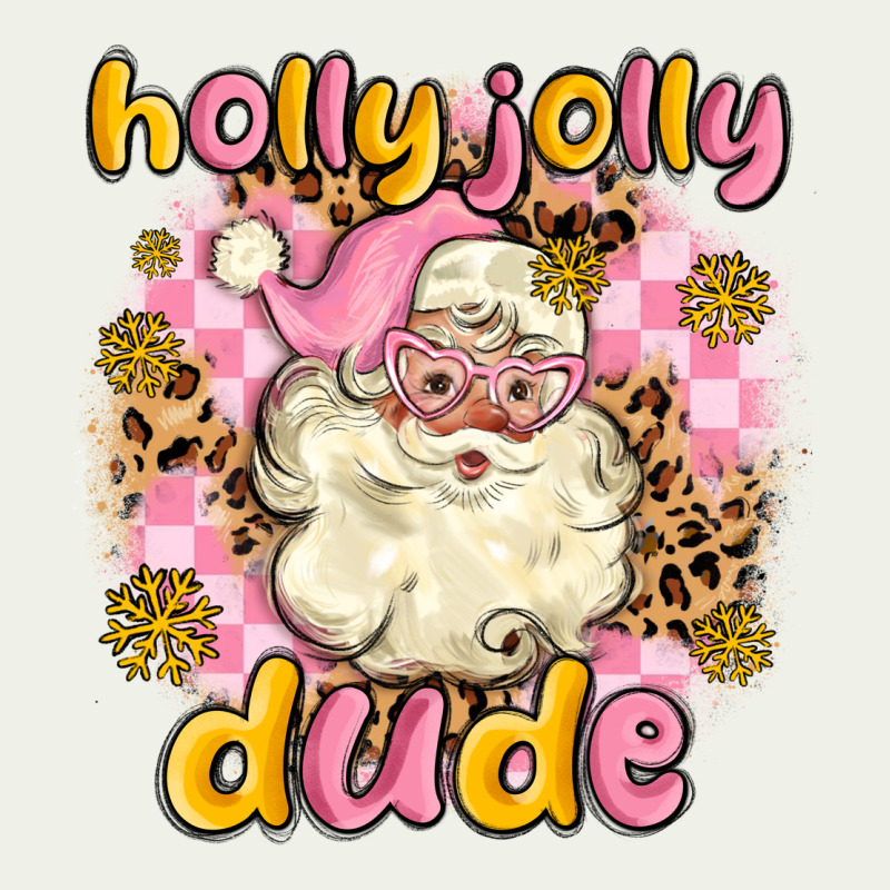 Holly Jolly Dude Urban Heavy Tee by MaliasSmallBusiness | Teevron