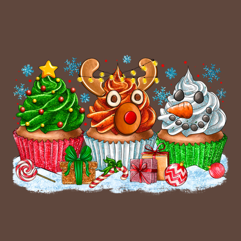 Festive Christmas Cupcakes Classic Tee by CowhideDigitalArt | Teevron
