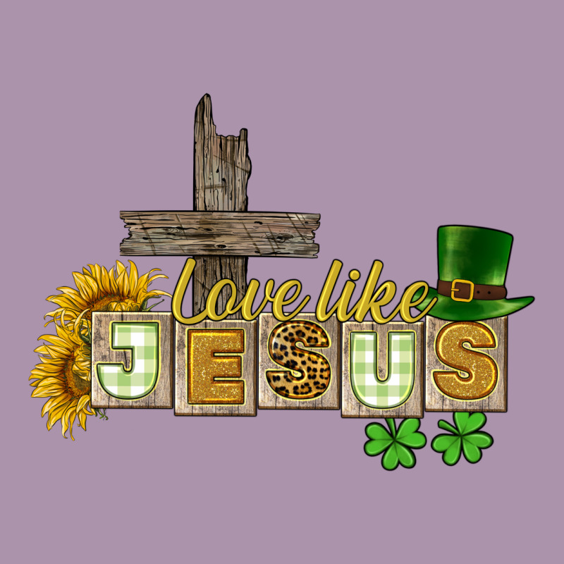 Love Like Jesus St. Patrick's Heavyweight Hoodie by CowGirlArtShop | Teevron