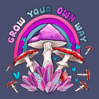 Grow Your Own Way Crystal And Mushroom Vintage Tee | Teevron